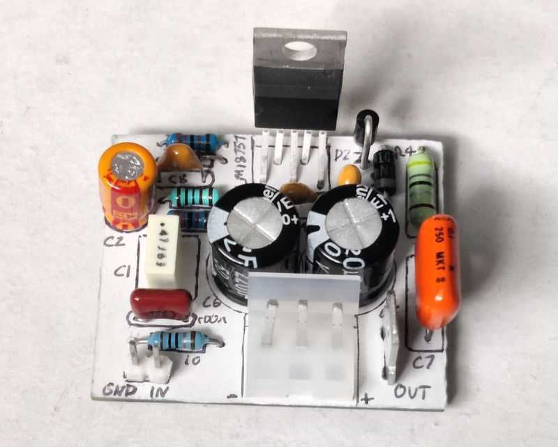 LM1875 board picture