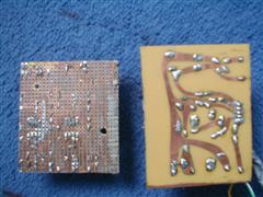 Stripboard - home made PCB comparision