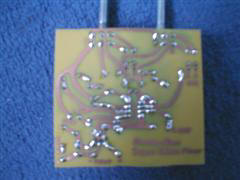 Soldered board bottom
